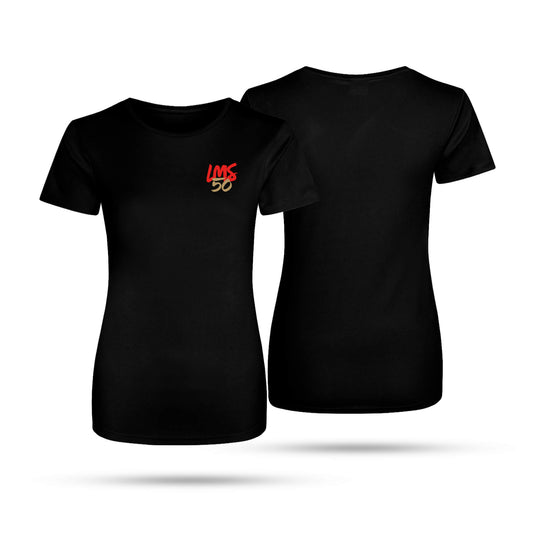 Loudoun Musical Society 50 Ladies Tech T-Shirt