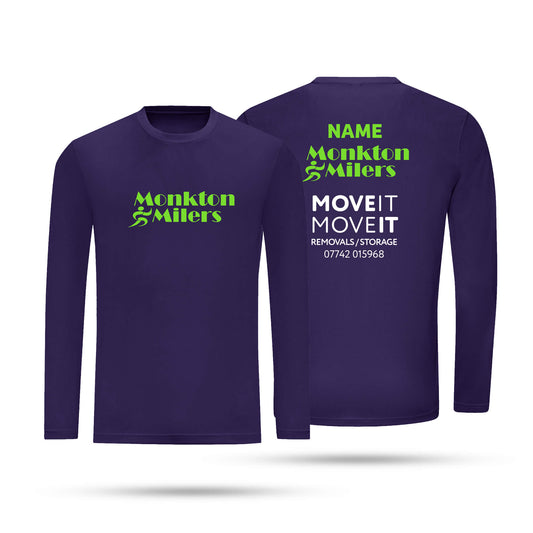 MM Adult Unisex Long Sleeve Tech T-Shirt