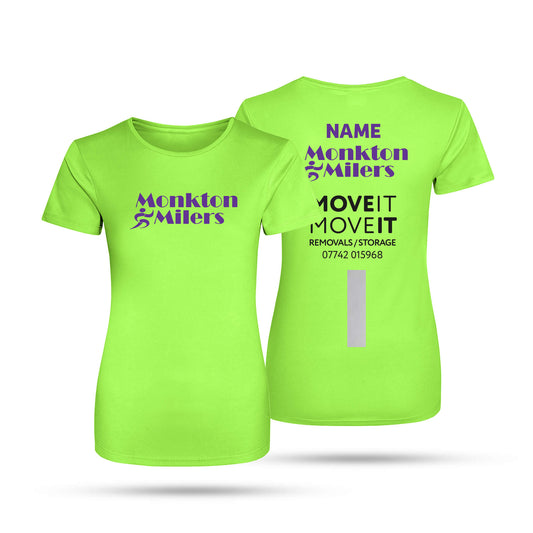 MM Hi Vis Ladies Tech T-Shirt