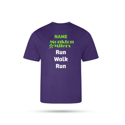 MM Run Walk Run Adult Unisex Tech T-Shirt