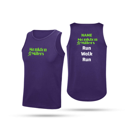 MM Run Walk Run Adult Unisex Tech Vest