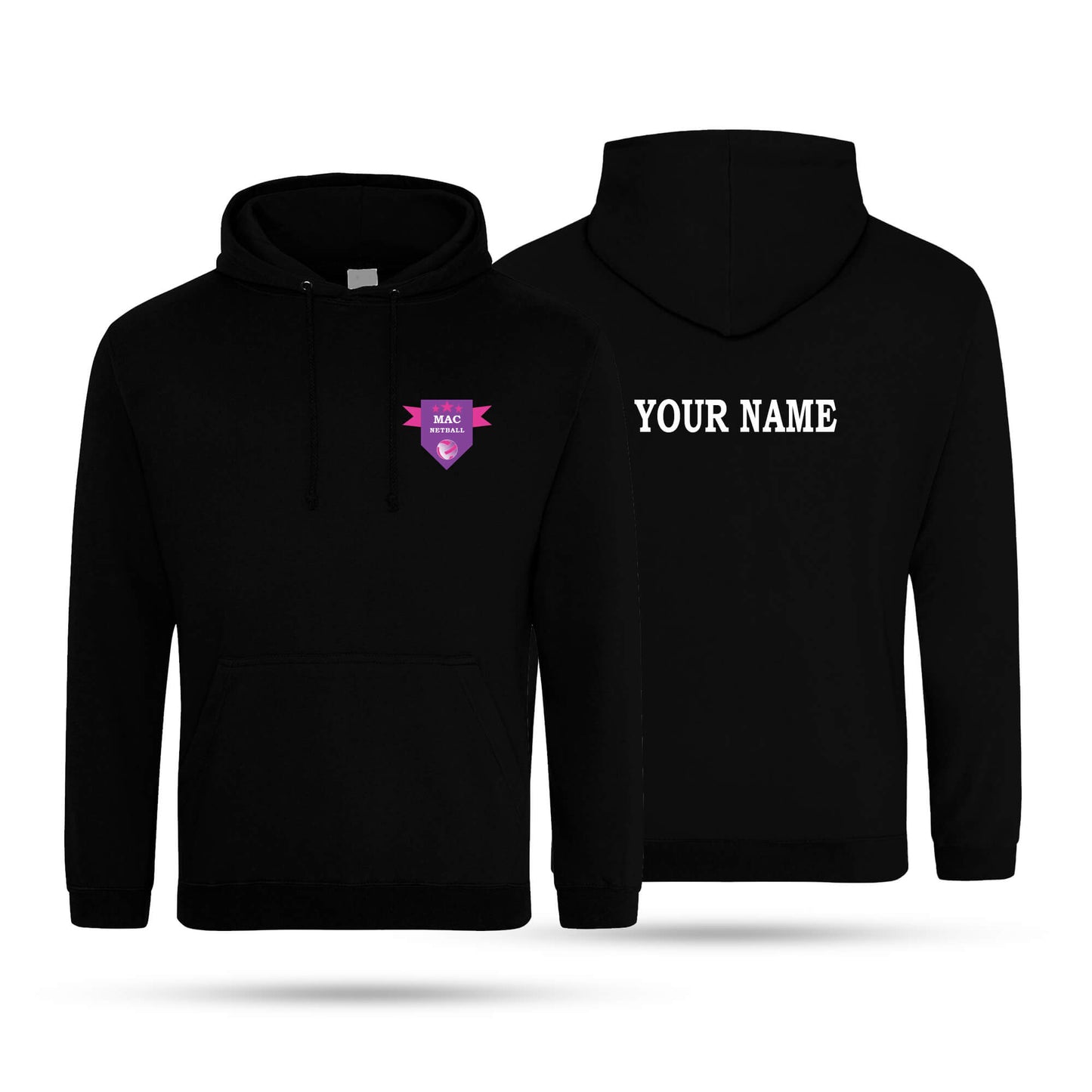 Mac Netball Adult Unisex Hoodie