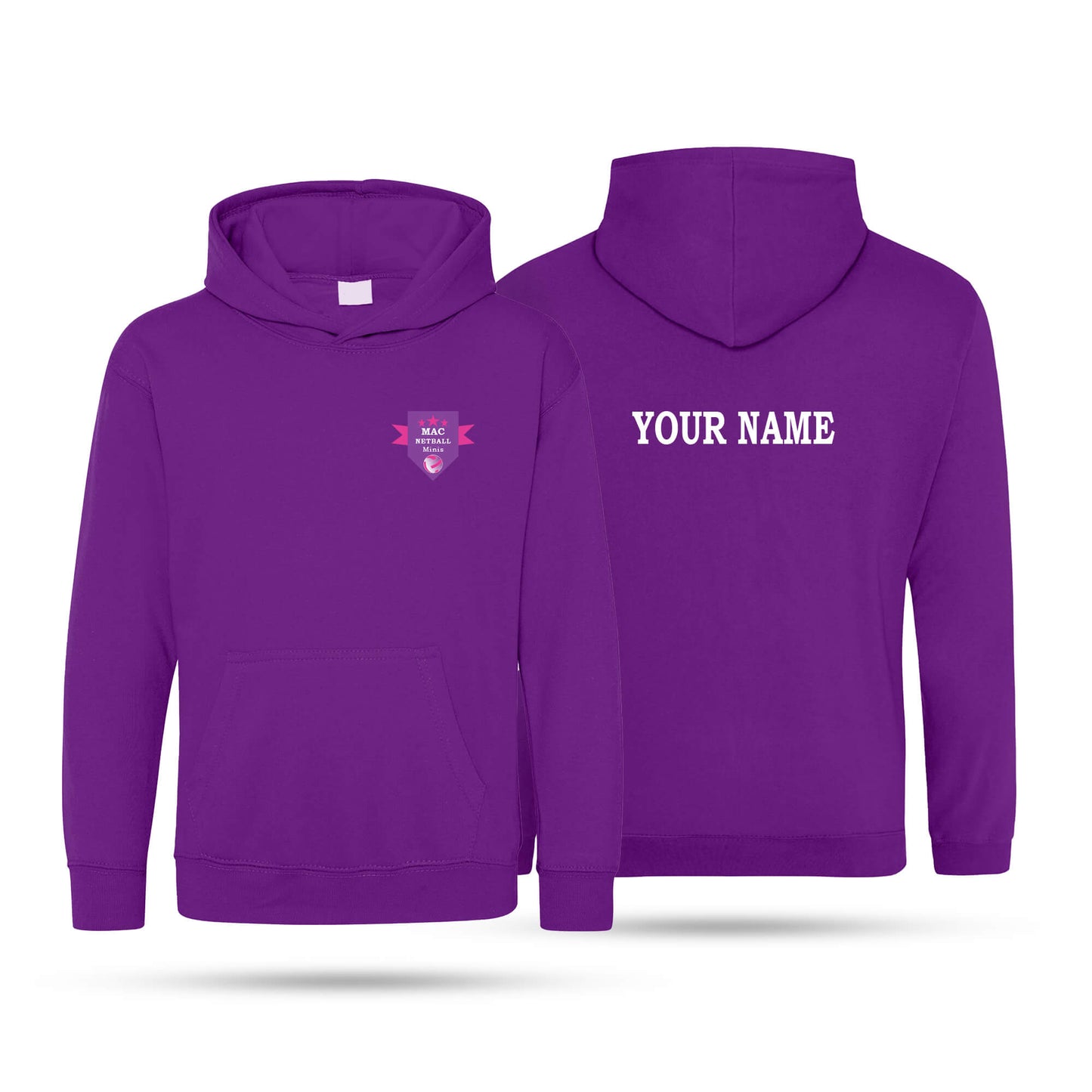 Mac Netball Minis Kids Hoodie