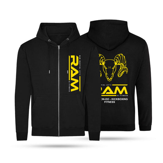 RAM Adult Unisex Zipped Hoodie