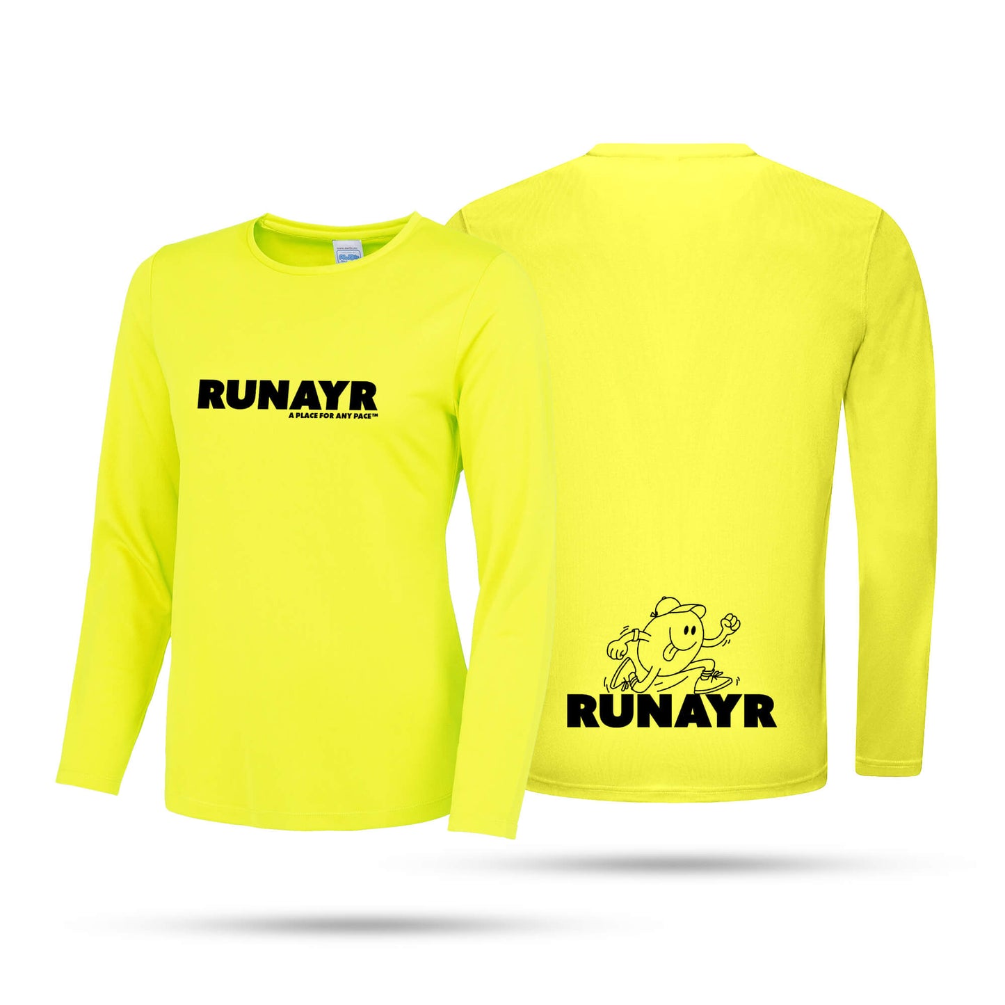 RUNAYR Ladies Long Sleeve Tech T-Shirt