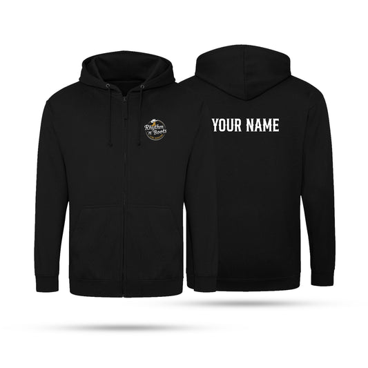 Rhythm n Boots Adult Unisex Zipped Hoodie
