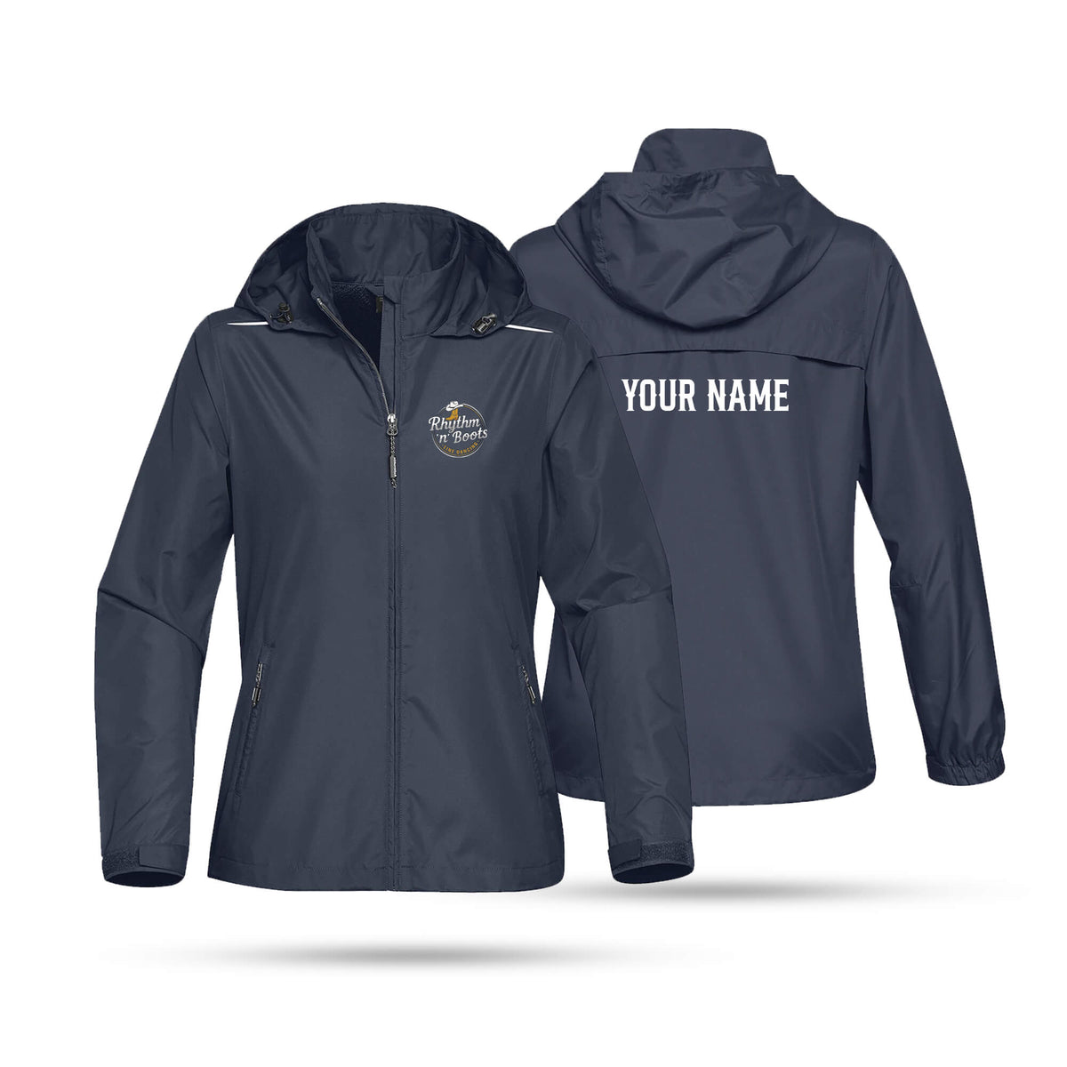 Rhythm n Boots Ladies Jacket Left Chest Logo