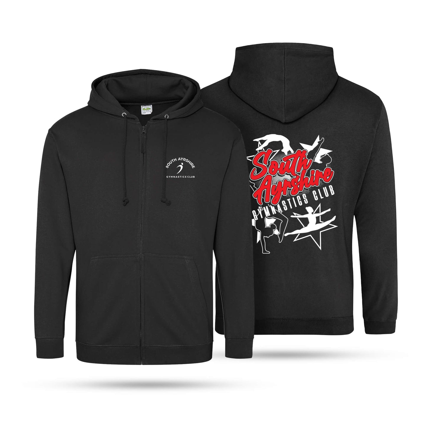 S Ayr Gymn Adult Unisex Zip Hoodie