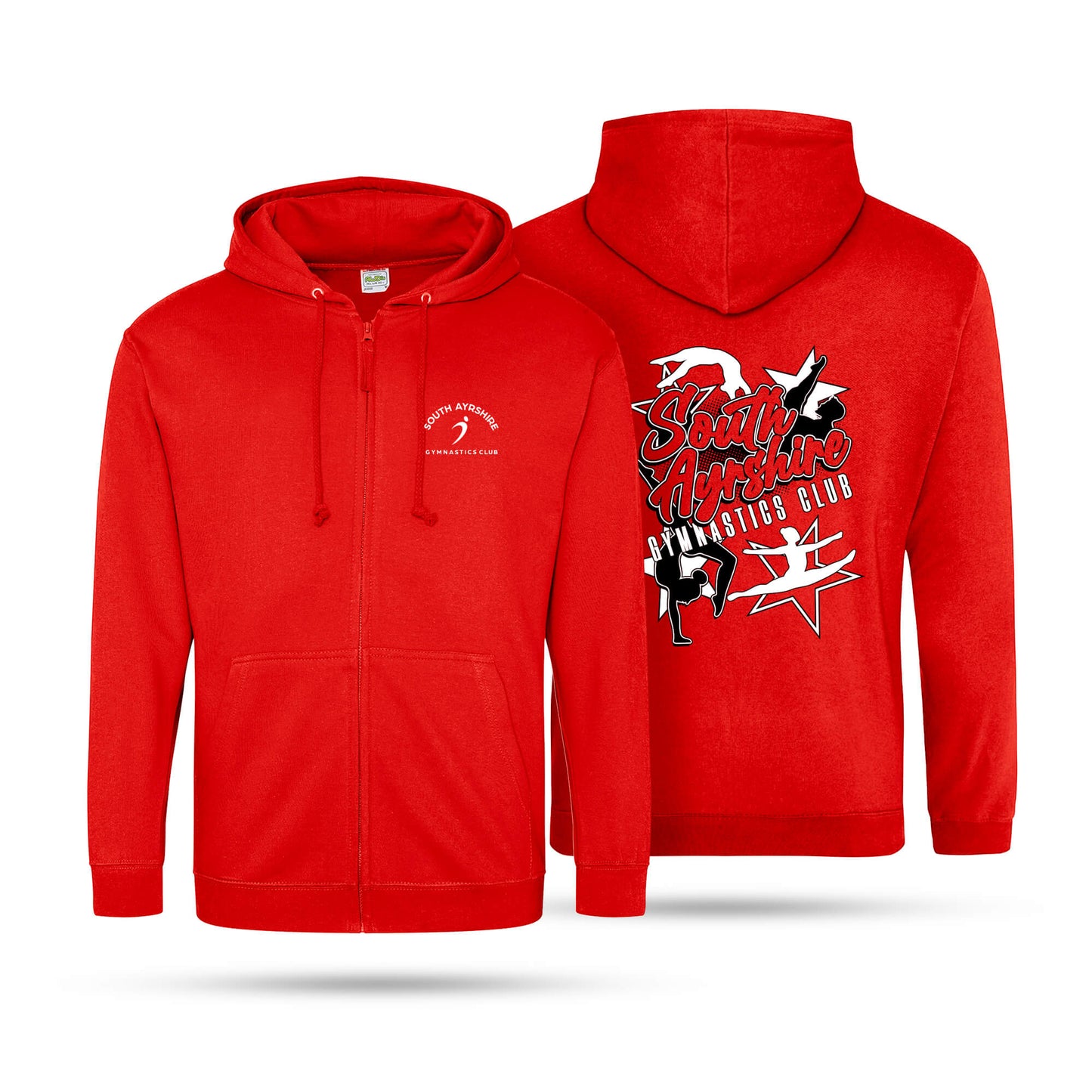 S Ayr Gymn Adult Unisex Zip Hoodie