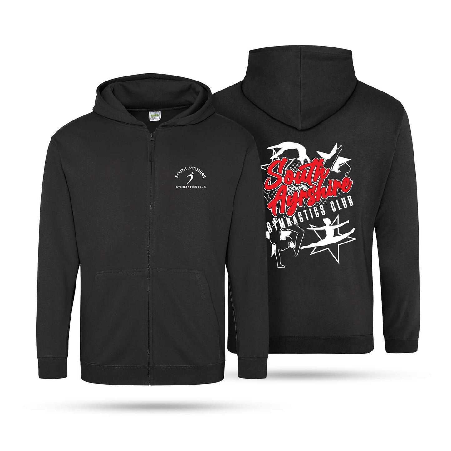 S Ayr Gymn Kids Zip Hoodie