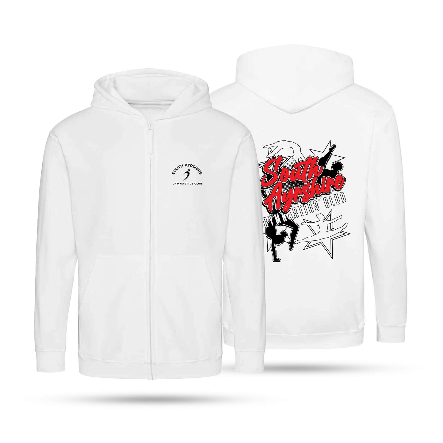 S Ayr Gymn Kids Zip Hoodie