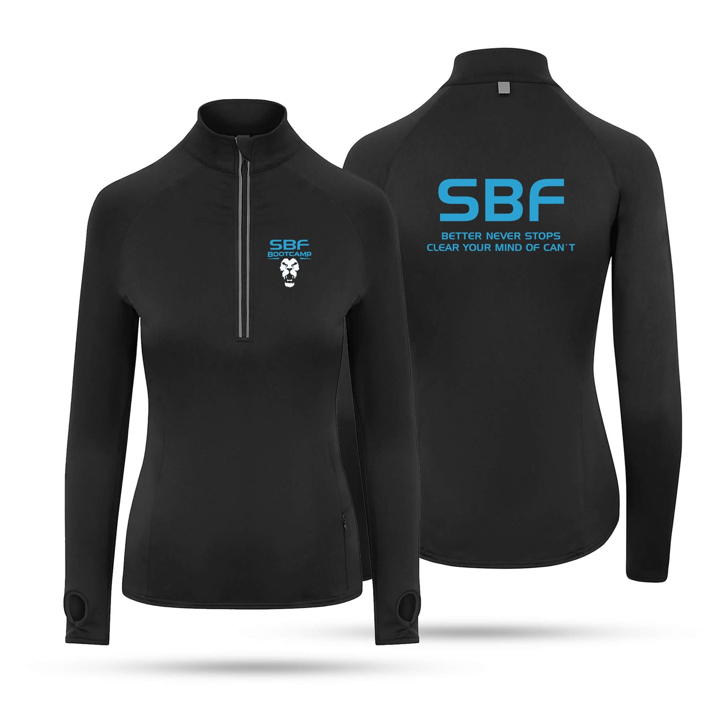 SBF Bootcamp Ladies Performance 1/2 Zip