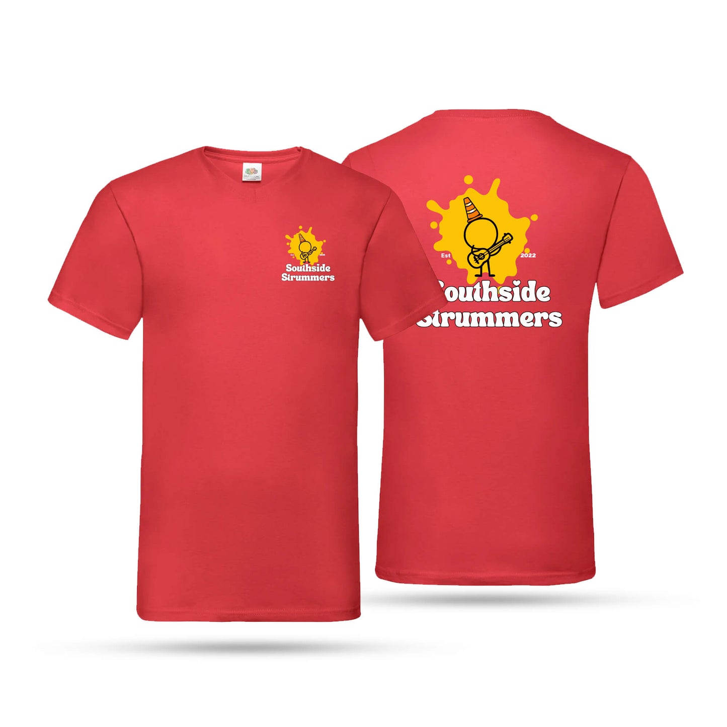 Southside Strummers Adult Unisex V-Neck T-Shirt