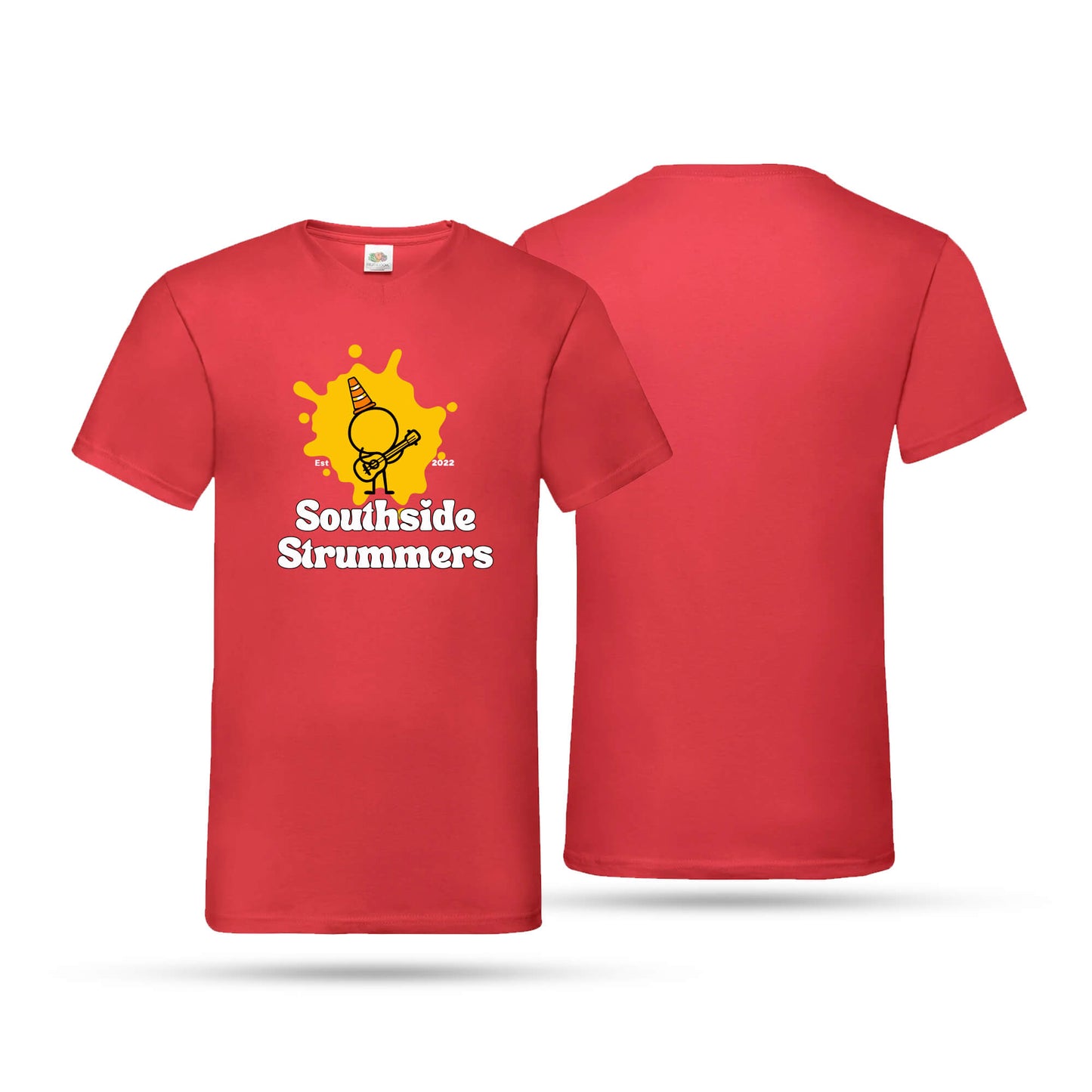 Southside Strummers Adult Unisex V-Neck T-Shirt