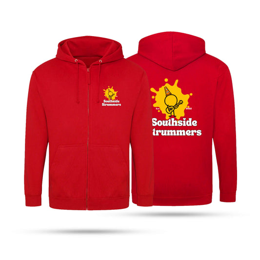 Southside Strummers Adult Unisex Zipped Hoodie