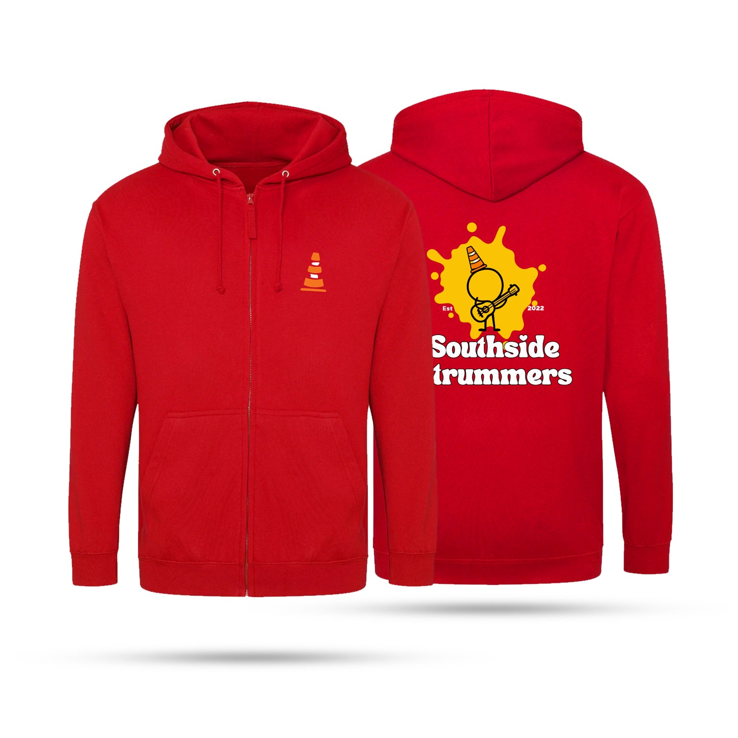 Southside Strummers Adult Unisex Zipped Hoodie