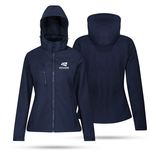 Scottish Tennis Officials Ladies Hooded Softshell Jacket