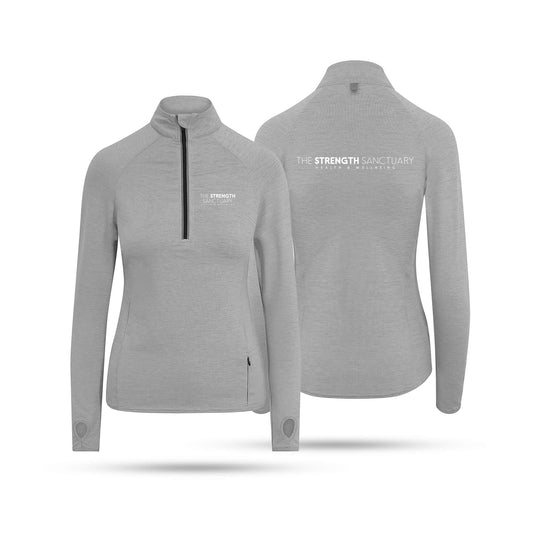 The Strength Sanctuary Ladies 1/2 Zip