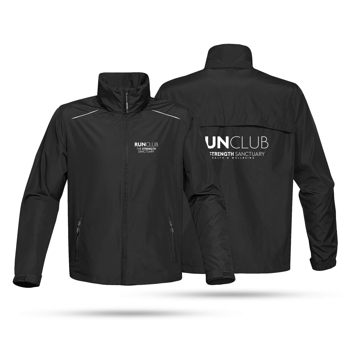 The Strength Sanctuary RUNCLUB Adult Unisex Running Jacket
