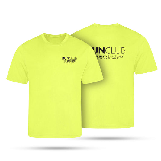 The Strength Sanctuary RUNCLUB Adult Unisex Tech T-Shirt