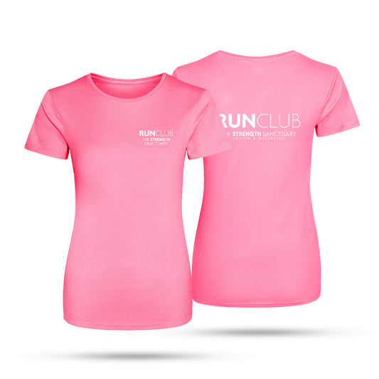 The Strength Sanctuary RUNCLUB Ladies Tech T-Shirt